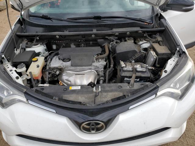 2T3RFREV9HW588776 - 2017 TOYOTA RAV4 XLE WHITE photo 12