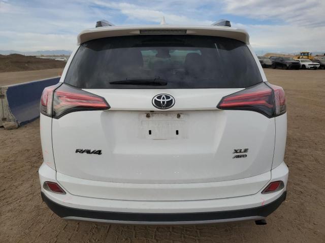 2T3RFREV9HW588776 - 2017 TOYOTA RAV4 XLE WHITE photo 6