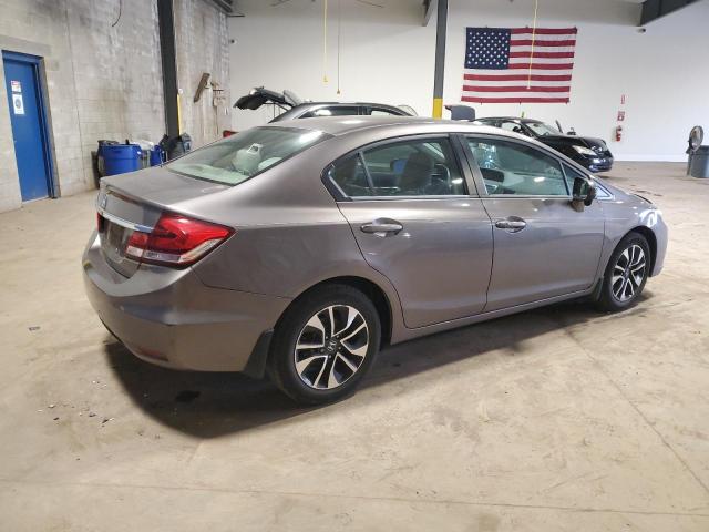 19XFB2F86EE244666 - 2014 HONDA CIVIC EX GRAY photo 3
