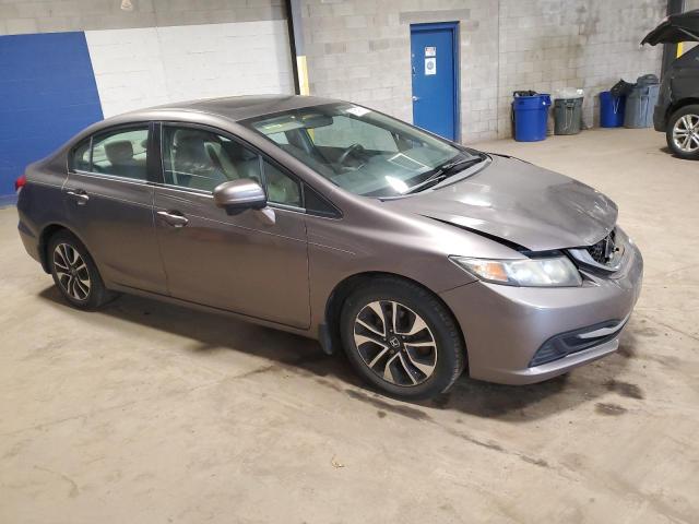19XFB2F86EE244666 - 2014 HONDA CIVIC EX GRAY photo 4