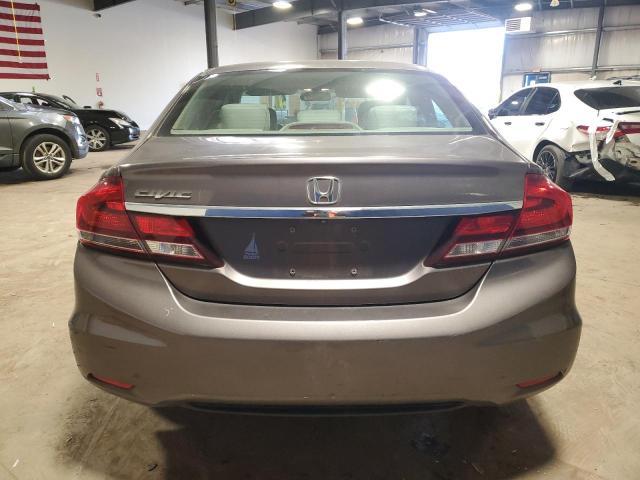 19XFB2F86EE244666 - 2014 HONDA CIVIC EX GRAY photo 6