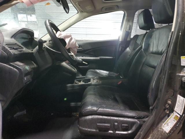 5J6RM3H71DL022358 - 2013 HONDA CR-V EXL BROWN photo 7