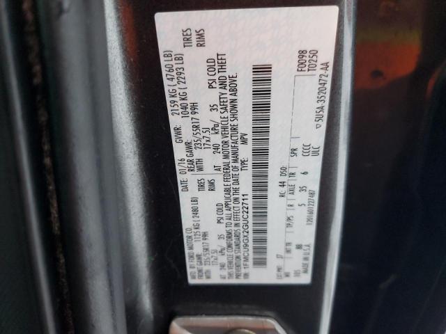 1FMCU9GX2GUC22711 - 2016 FORD ESCAPE SE Boz foto 14