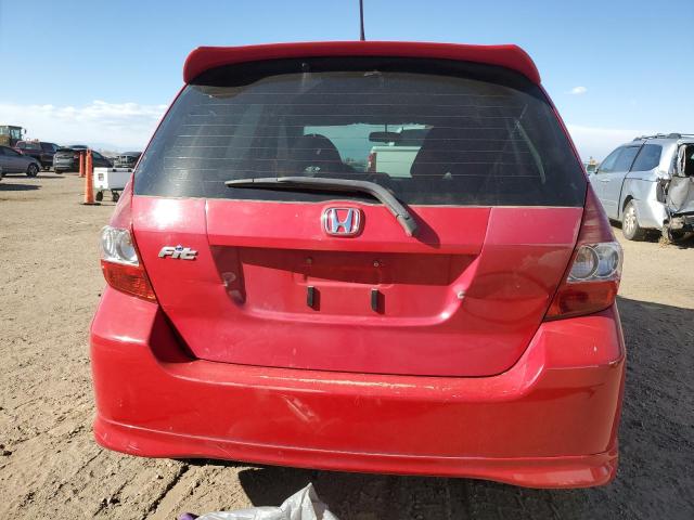 JHMGD38648S015368 - 2008 HONDA FIT SPORT 红色 照片 6