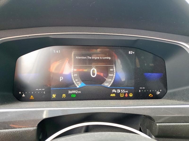 3VVRB7AX3PM078187 - 2023 VOLKSWAGEN TIGUAN S Biały zdjęcie 9