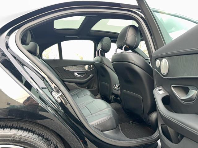 55SWF4KB8HU201283 - 2017 MERCEDES-BENZ C 300 4MATIC BLACK photo 6