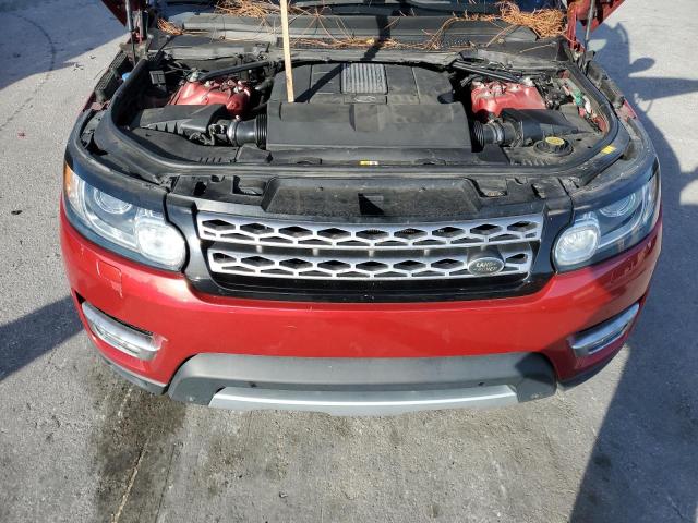 SALWR2VF1FA617959 - 2015 LAND ROVER RANGE ROVE HSE RED photo 12