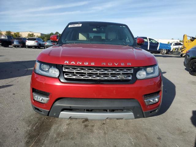 SALWR2VF1FA617959 - 2015 LAND ROVER RANGE ROVE HSE RED photo 5