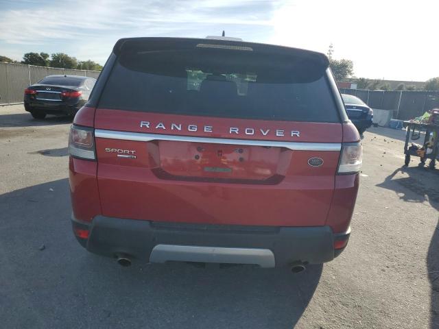 SALWR2VF1FA617959 - 2015 LAND ROVER RANGE ROVE HSE RED photo 6