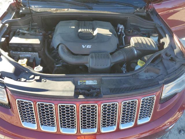 1C4RJFJG7EC376493 - 2014 JEEP GRAND CHER SUMMIT MAROON photo 12