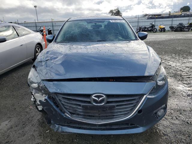 3MZBM1W71FM138916 - 2015 MAZDA 3 GRAND TOURING BLUE photo 5