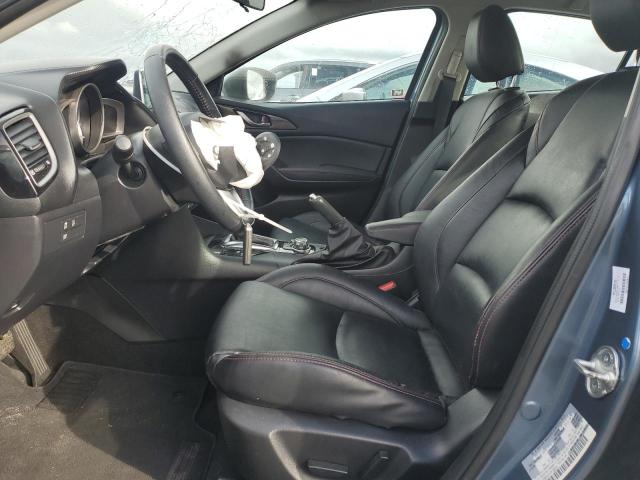 3MZBM1W71FM138916 - 2015 MAZDA 3 GRAND TOURING BLUE photo 7