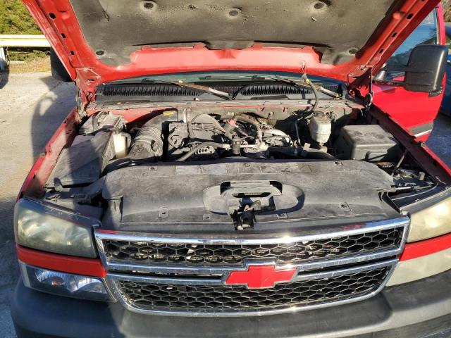 1GCHK23D06F179539 - 2006 CHEVROLET SILVERADO K2500 HEAVY DUTY RED photo 11