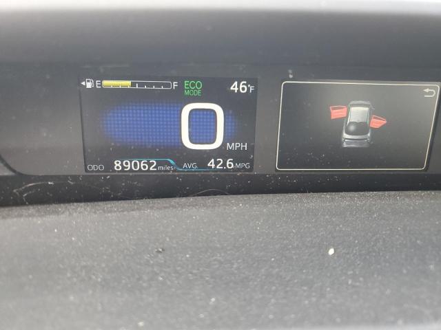 JTDKBRFU3J3590177 - 2018 TOYOTA PRIUS 银色 照片 9