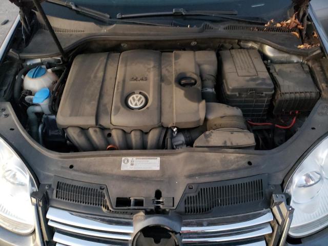 3VWRZ7AJ8AM027682 - 2010 VOLKSWAGEN JETTA SE GRAY photo 11