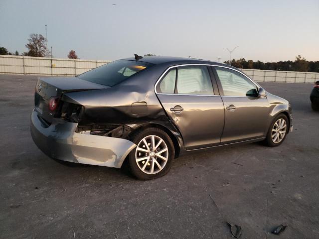 3VWRZ7AJ8AM027682 - 2010 VOLKSWAGEN JETTA SE GRAY photo 3