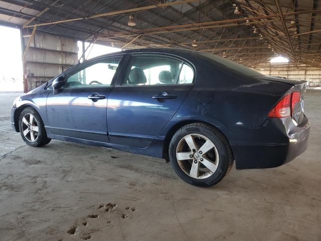 JHMFA16837S002168 - 2007 HONDA CIVIC EX BLUE photo 2