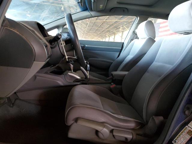 JHMFA16837S002168 - 2007 HONDA CIVIC EX BLUE photo 7