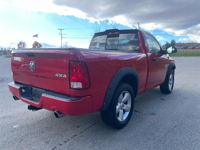 3C6JR7AT0GG172196 - 2016 RAM 1500 ST RED photo 4