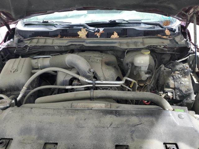 1C6RR7FT2HS745511 - 2017 RAM 1500 ST BURGUNDY photo 11