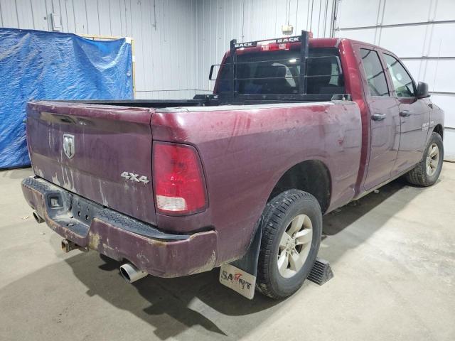 1C6RR7FT2HS745511 - 2017 RAM 1500 ST BURGUNDY photo 3