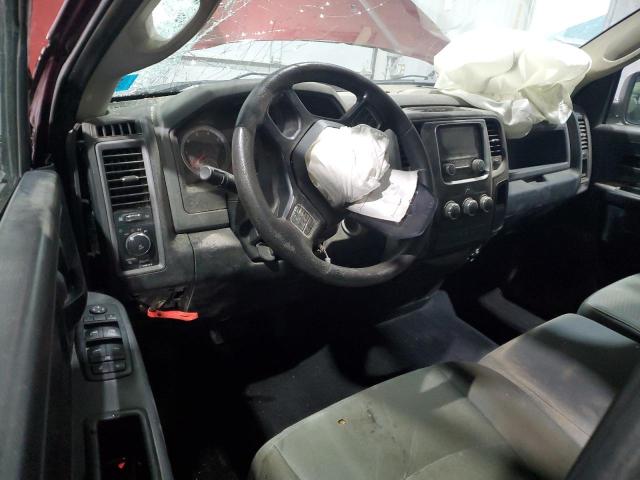 1C6RR7FT2HS745511 - 2017 RAM 1500 ST BURGUNDY photo 8