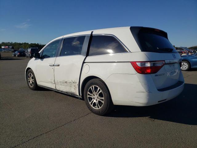 5FNRL5H46CB079005 - 2012 HONDA ODYSSEY EX WHITE photo 2