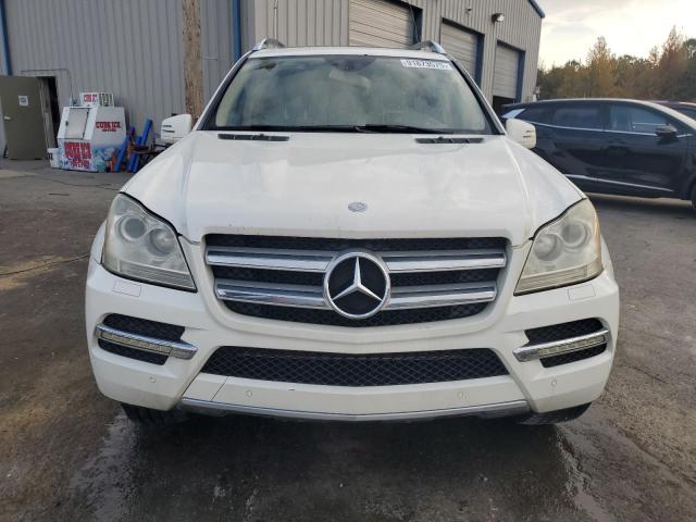 4JGBF7BE1CA786037 - 2012 MERCEDES-BENZ GL 450 4MATIC WHITE photo 5