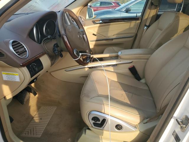 4JGBF7BE1CA786037 - 2012 MERCEDES-BENZ GL 450 4MATIC WHITE photo 7