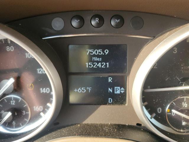 4JGBF7BE1CA786037 - 2012 MERCEDES-BENZ GL 450 4MATIC WHITE photo 9