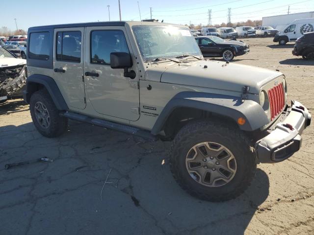 1C4BJWDG5JL833566 - 2018 JEEP WRANGLER U SPORT TAN photo 4