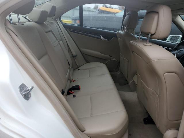 WDDGF8BB0CR210985 - 2012 MERCEDES-BENZ C 300 4MATIC WHITE photo 10