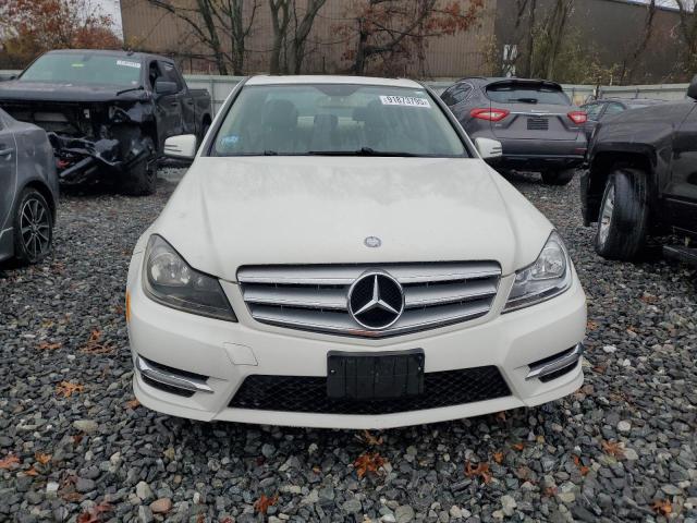 WDDGF8BB0CR210985 - 2012 MERCEDES-BENZ C 300 4MATIC WHITE photo 5