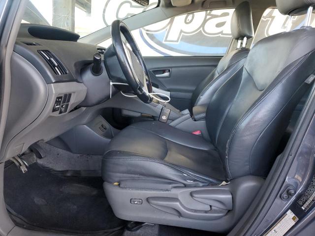 JTDKN3DU5A0019556 - 2010 TOYOTA PRIUS ნაცრისფერი ფოტო 7