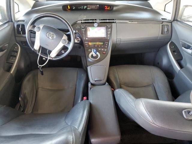 JTDKN3DU5A0019556 - 2010 TOYOTA PRIUS ნაცრისფერი ფოტო 8