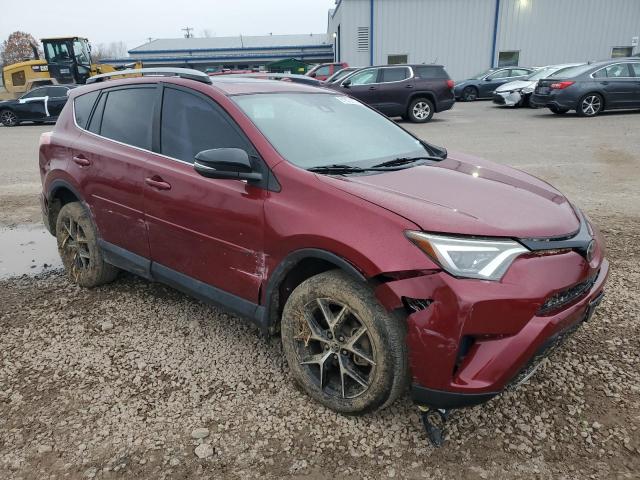 2T3JFREV2JW726337 - 2018 TOYOTA RAV4 SE Rouge photo 4