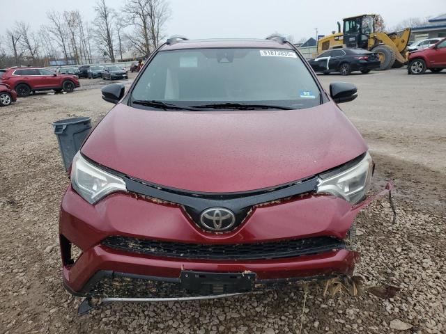 2T3JFREV2JW726337 - 2018 TOYOTA RAV4 SE Rouge photo 5