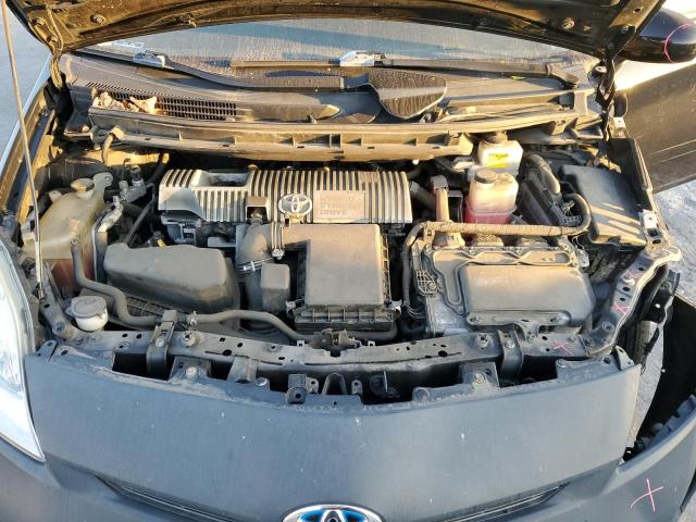 JTDKN3DU5D1719737 - 2013 TOYOTA PRIUS BLACK photo 11