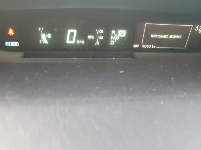 JTDKN3DU5D1719737 - 2013 TOYOTA PRIUS BLACK photo 9