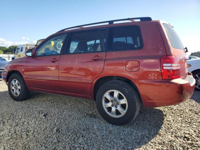 JTEGD21A830072182 - 2003 TOYOTA HIGHLANDER წითელი ფოტო 2