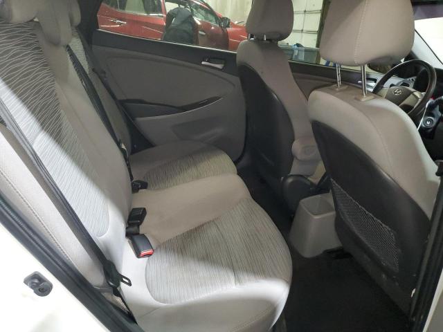 KMHCT4AE6FU801468 - 2015 HYUNDAI ACCENT GLS Blanc photo 10