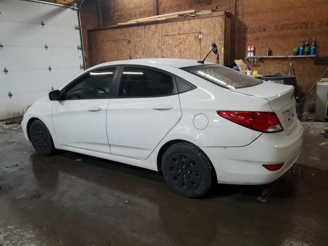 KMHCT4AE6FU801468 - 2015 HYUNDAI ACCENT GLS Blanc photo 2