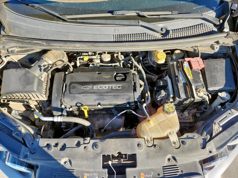 1G1JC5SH5C4184076 - 2012 CHEVROLET SONIC LT GRAY photo 11