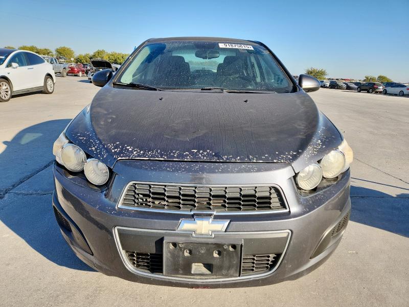 1G1JC5SH5C4184076 - 2012 CHEVROLET SONIC LT GRAY photo 5