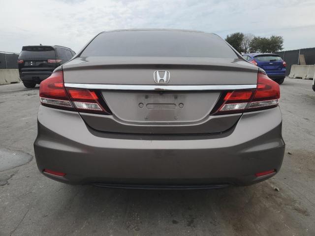 2HGFB2F51DH559725 - 2013 HONDA CIVIC LX GRAY photo 6