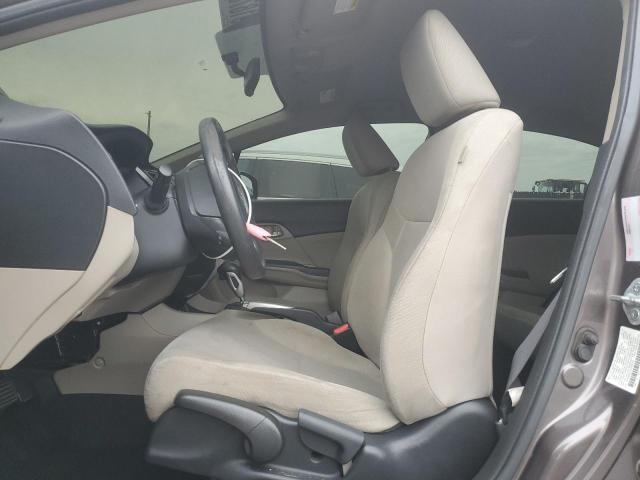 2HGFB2F51DH559725 - 2013 HONDA CIVIC LX GRAY photo 7