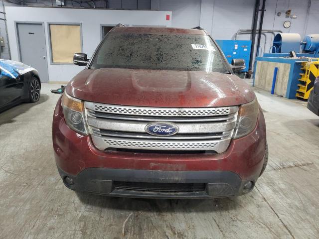 1FM5K7D84EGA42593 - 2014 FORD EXPLORER XLT წითელი ფოტო 5