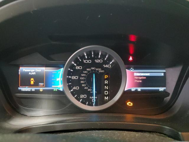 1FM5K7D84EGA42593 - 2014 FORD EXPLORER XLT წითელი ფოტო 9