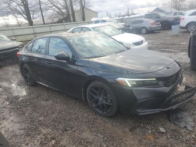 2HGFE2F50NH592224 - 2022 HONDA CIVIC SPORT 黑色 照片 4