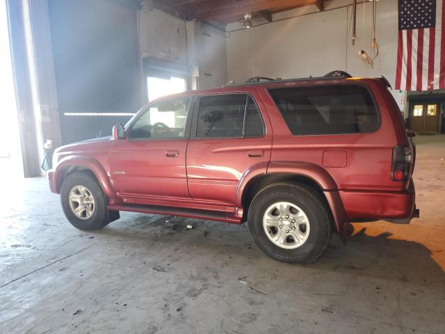JT3GN86R720233143 - 2002 TOYOTA 4RUNNER SR5 RED photo 2